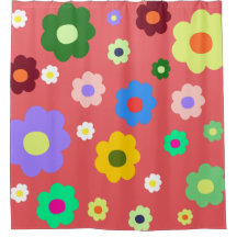 Frühlingsblumen Y2K Retro Muster