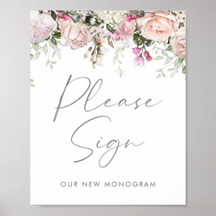 Frühlingsblumenkarten und Geschenke Poster