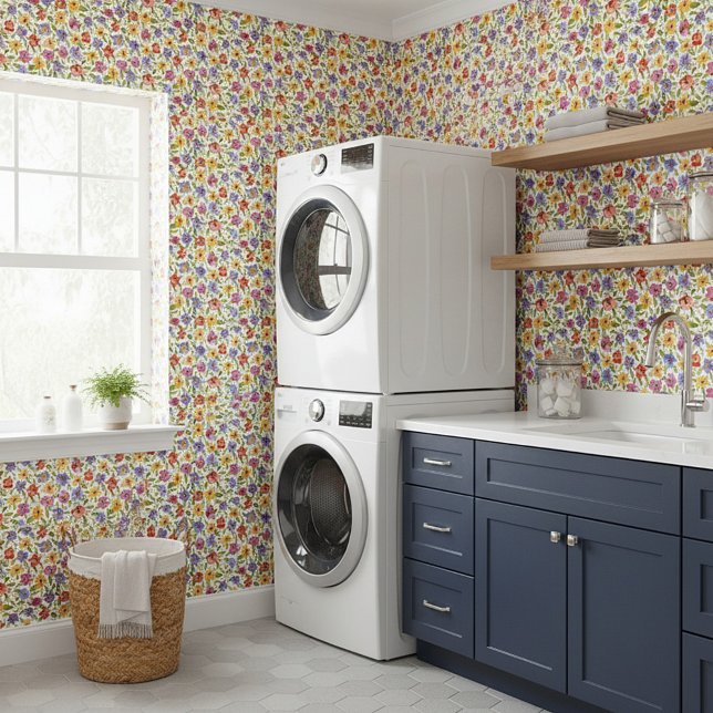 Frühlingsblumenmuster Tapete (Von Creator hochgeladen)