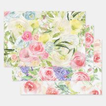 Frühlingsblumenpapier