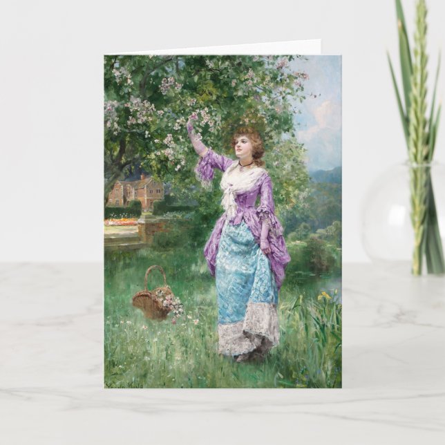 Frühlingsblüte | Henry John Yeend King Karte (Vorderseite)