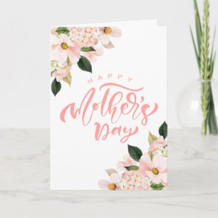Frühlingsblüte Muttertag Karte