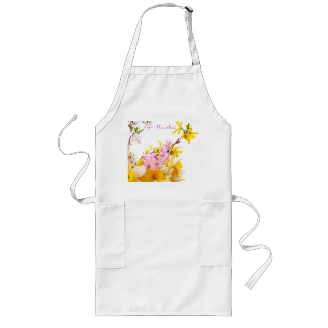 Frühlingsblüte Schürze (Vorne)
