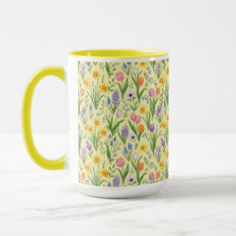 Frühlingsblüten-Ausbruchs-Muster Tasse