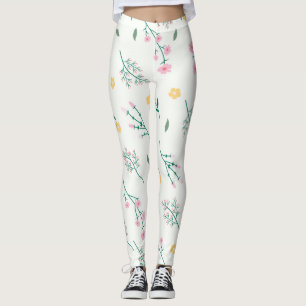 Frühlingsblüten Blumen Floral Leggings