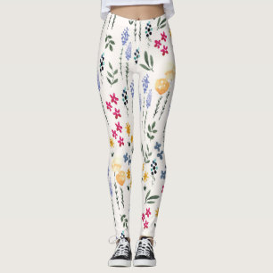 Frühlingsblüten Blumenflor Leggings