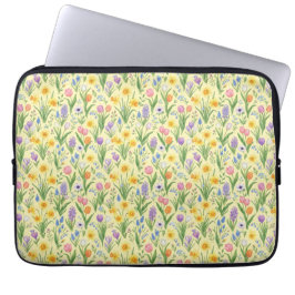Frühlingsblüten-Explosion-Muster Laptopschutzhülle