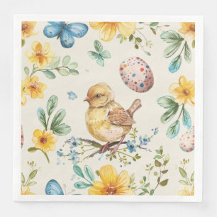 Frühlingsblüten-Ostern 2 Serviette