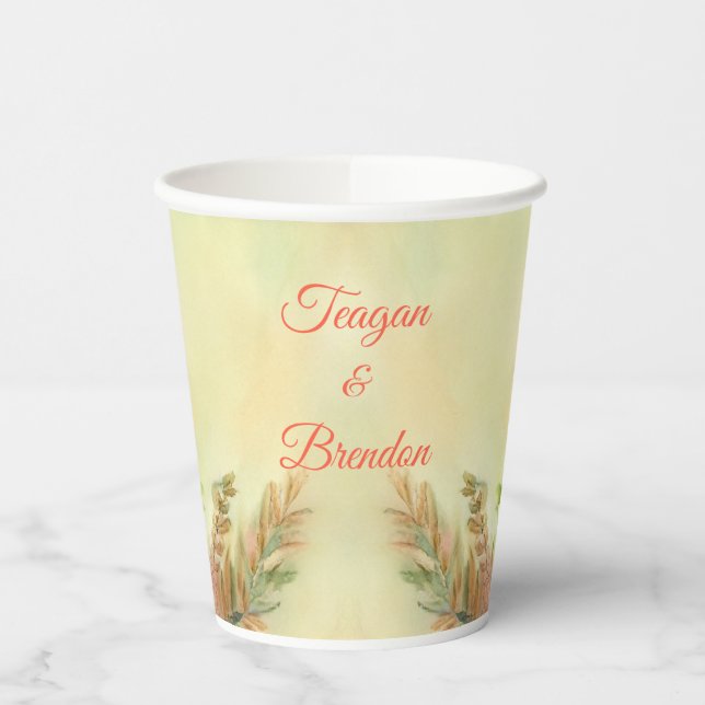 Frühlingsblüten Pappbecher (Links)