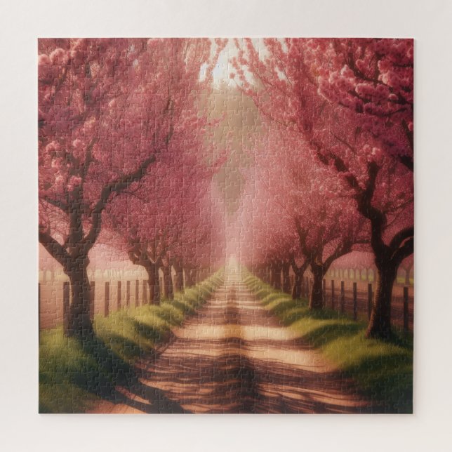 Frühlingsblüten Puzzle (Vertikal)