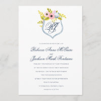 Frühlingsblütenfarbe Blumenzwiebeleinladung