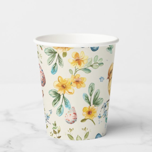 Frühlingsblütester 2 pappbecher (Rückseite)