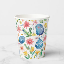 Frühlingsblütester 3 pappbecher