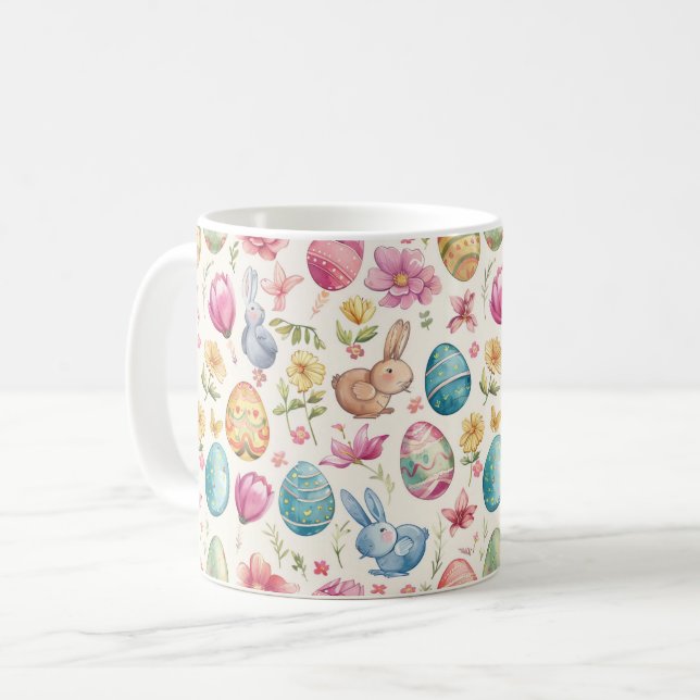 Frühlingsblütester 6 kaffeetasse (Vorderseite Links)