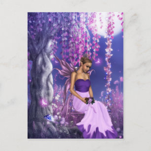 Frühlingsbraut Postkarte