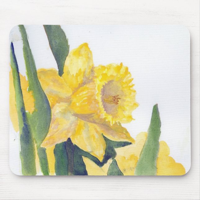 Frühlingsdaffodien Mousepad (Vorne)