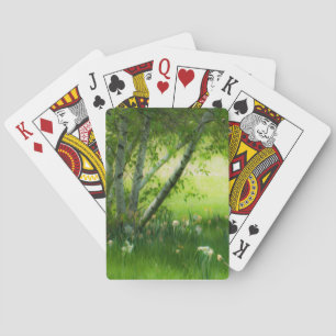 Frühlingsdaffodien Spielkarten