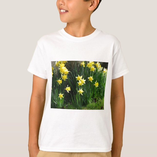Frühlingsdaffodien T-Shirt (Vorderseite)