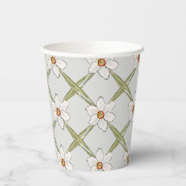 Frühlingsdusche Blume Babydusche Pappbecher