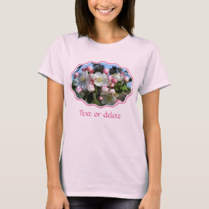 Frühlingserwachen Blüten Florale Personalisierte T-Shirt