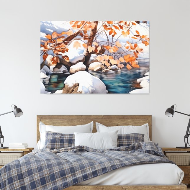 Frühlingserwachen Leinwanddruck (Insitu (Schlafzimmer))