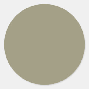 Frühlingsfarbe Grün Runder Aufkleber