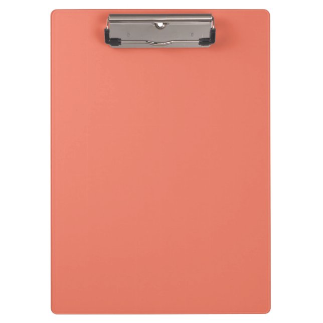 Frühlingsfarbe Pink Klemmbrett (Vorderseite)
