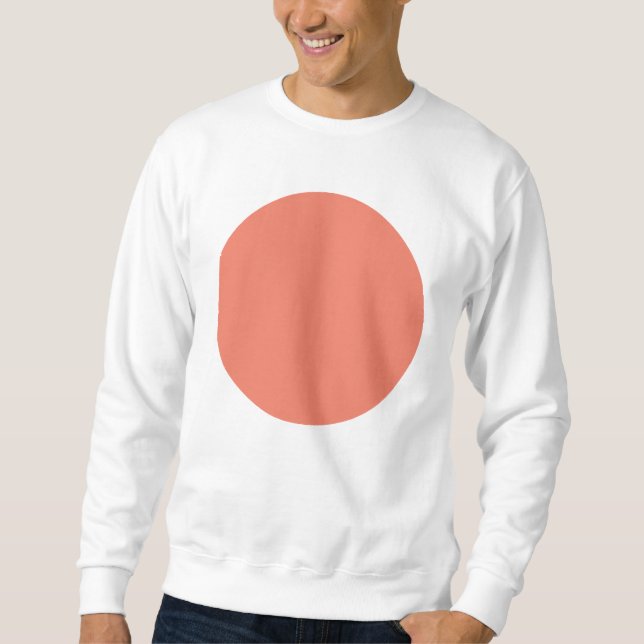Frühlingsfarbe Pink Sweatshirt (Vorderseite)