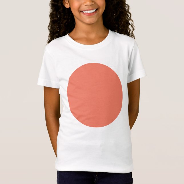 Frühlingsfarbe Pink T-Shirt (Vorderseite)