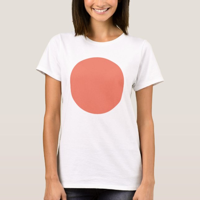 Frühlingsfarbe Pink T-Shirt (Vorderseite)
