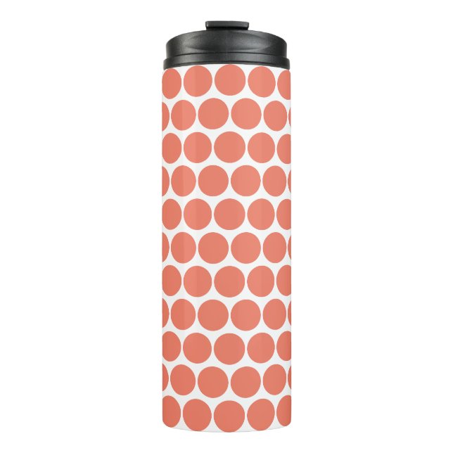 Frühlingsfarbe Pink Thermosbecher (Vorderseite)
