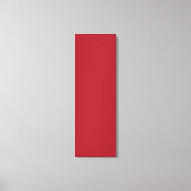 Frühlingsfarbe rot leinwanddruck (Vorderseite)
