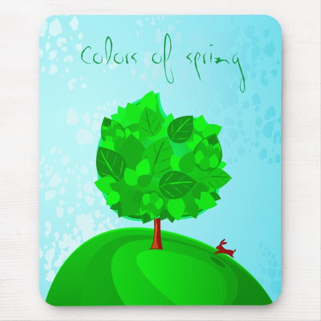Frühlingsfarben, Mousepad (Vorne)