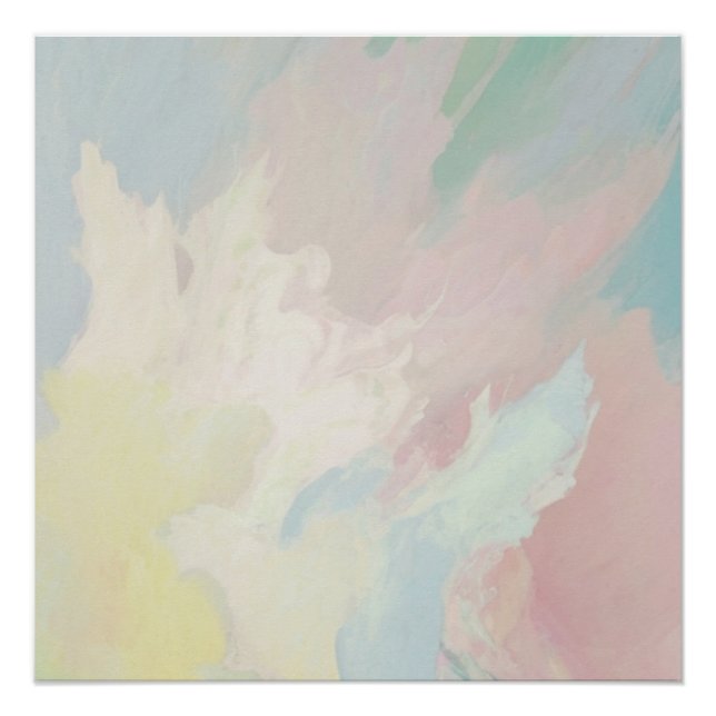 Frühlingsfarben Poster (Vorderseite)