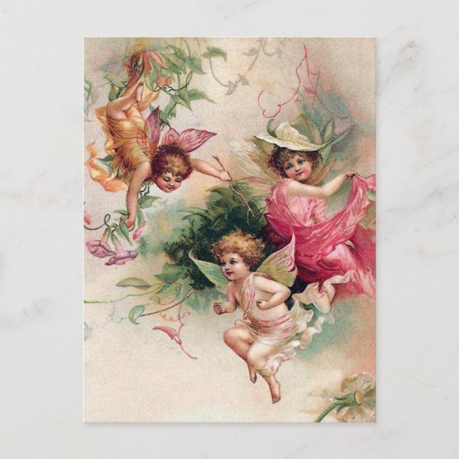 FrühlingsFeen Postkarte (Vorderseite)