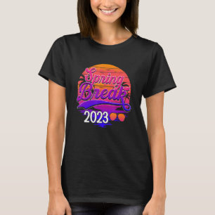 Frühlingsferien 2023 Familie Frühlingsferien Sonne T-Shirt