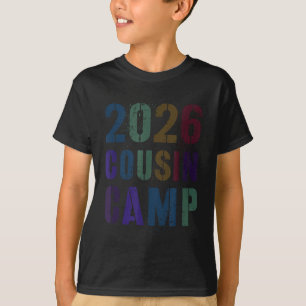 Frühlingsferien Cousin-Camp 2026 Team-Wiederverein T-Shirt