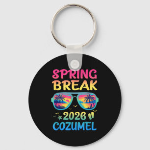 Frühlingsferien Cozumel 2026 Urlaubsreise Sungles  Schlüsselanhänger