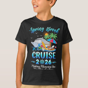 Frühlingsferien Kreuzfahrt 2026 Familienreise T-Shirt