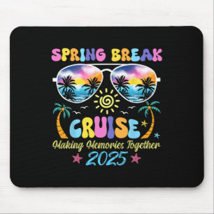 Frühlingsferien Kreuzfahrt Erinnerungen 2025 Reise Mousepad
