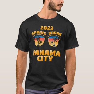 Frühlingsferien Panama City Vintage passende coole T-Shirt