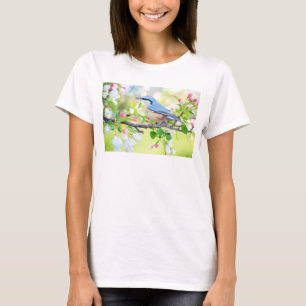 Frühlingsfest Bluebird-Kleidung T-Shirt