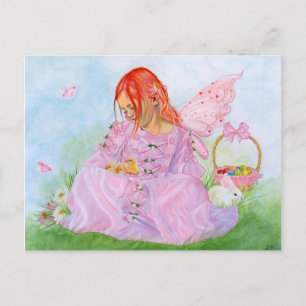 Frühlingsfest Ostern Sonnige Postkarte