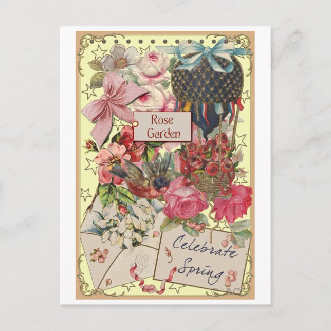 Frühlingsfest Postkarte (Vorderseite)