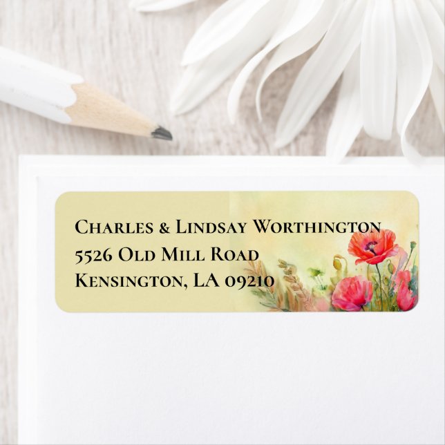 Frühlingsflora Rücksendeadresse (Insitu)