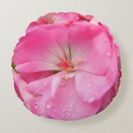 Frühlingsflora Rundes Kissen