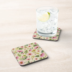 Frühlingsfloral Getränkeuntersetzer