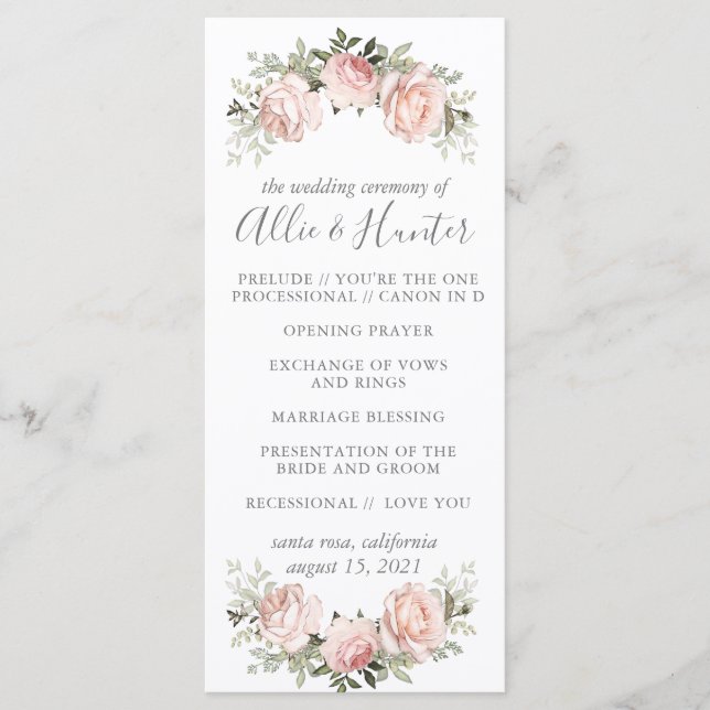 Frühlingsfloral Programm (Vorderseite)