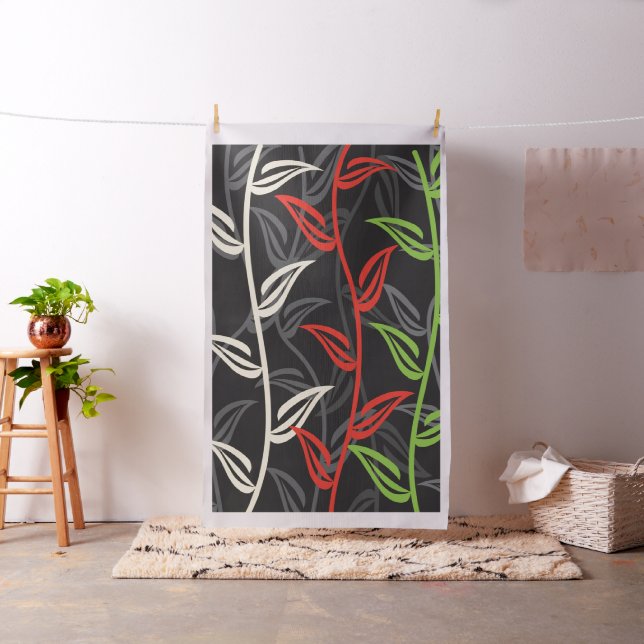 Frühlingsflorengarten Stoff (Beispiel)