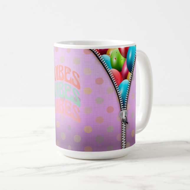 Frühlingsfreude Kaffeetasse (VorderseiteRechts)